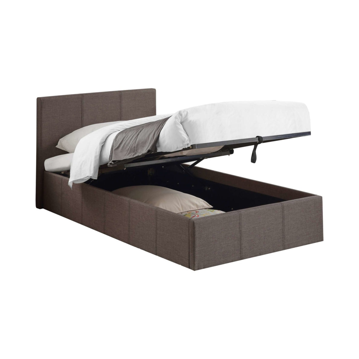 2026 Berlin Fabric Ottoman - Grey
