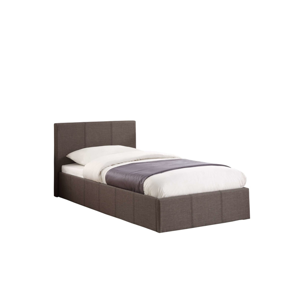 2026 Berlin Fabric Ottoman - Grey