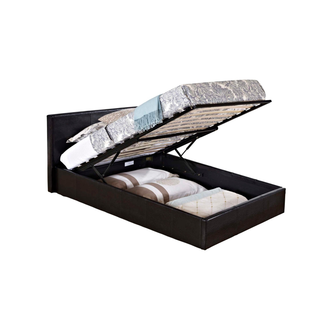 2026 Berlin Fabric Ottoman - Brown