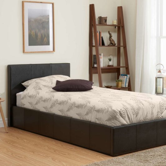 2026 Berlin Fabric Ottoman - Brown