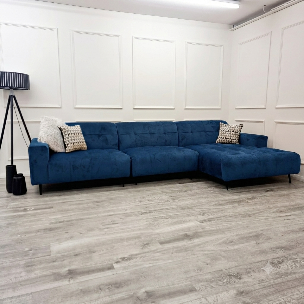 2026 Oakley 3 Piece Sofa - Marine Blue - Nimbus Beds