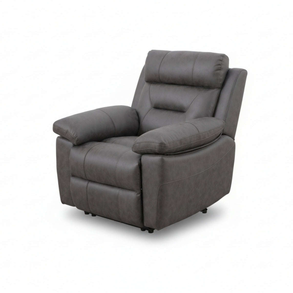 Leni Corner, 3 Seater, 2 Seater & Chair Sofa In Ink Dark Grey