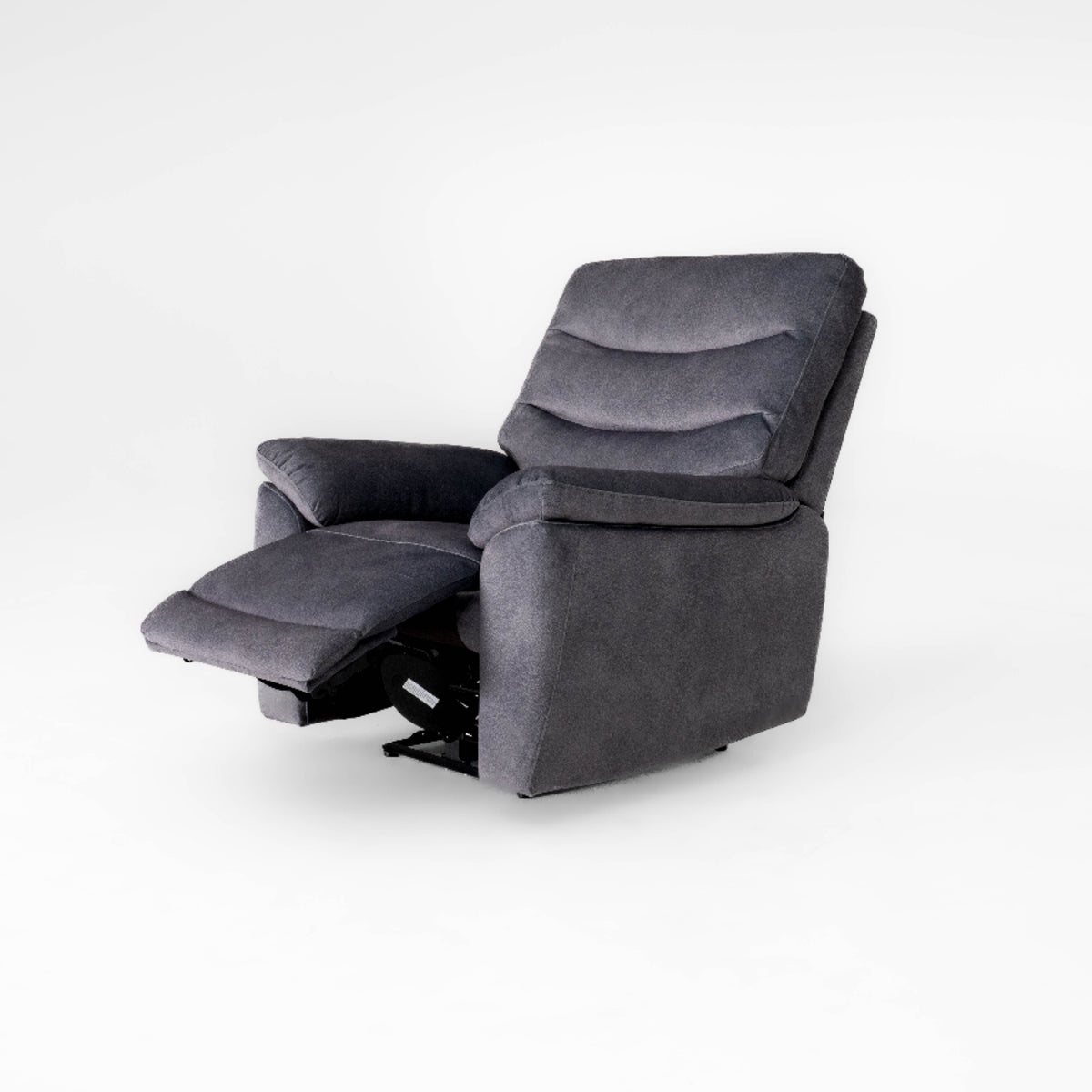 Theodore 3 Seater, 2 Seater & Chair Sofa In Midnight Black