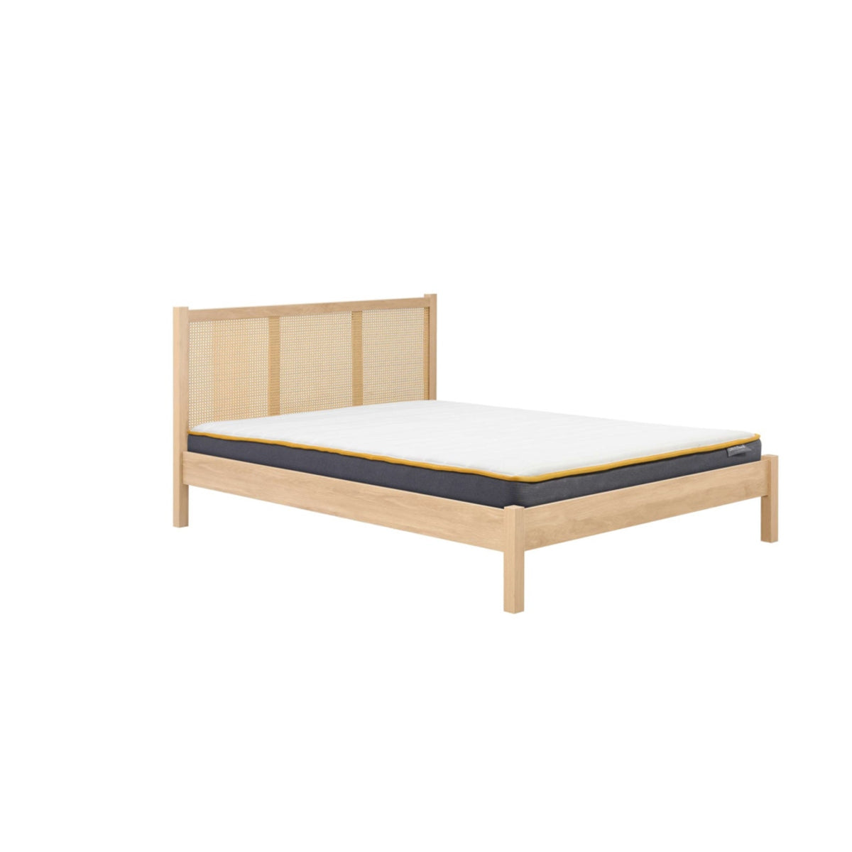 2026 Croxley Rattan Bed - Oak