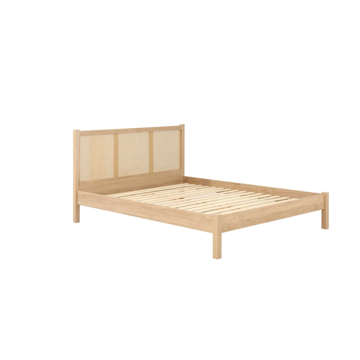 2026 Croxley Rattan Bed - Oak