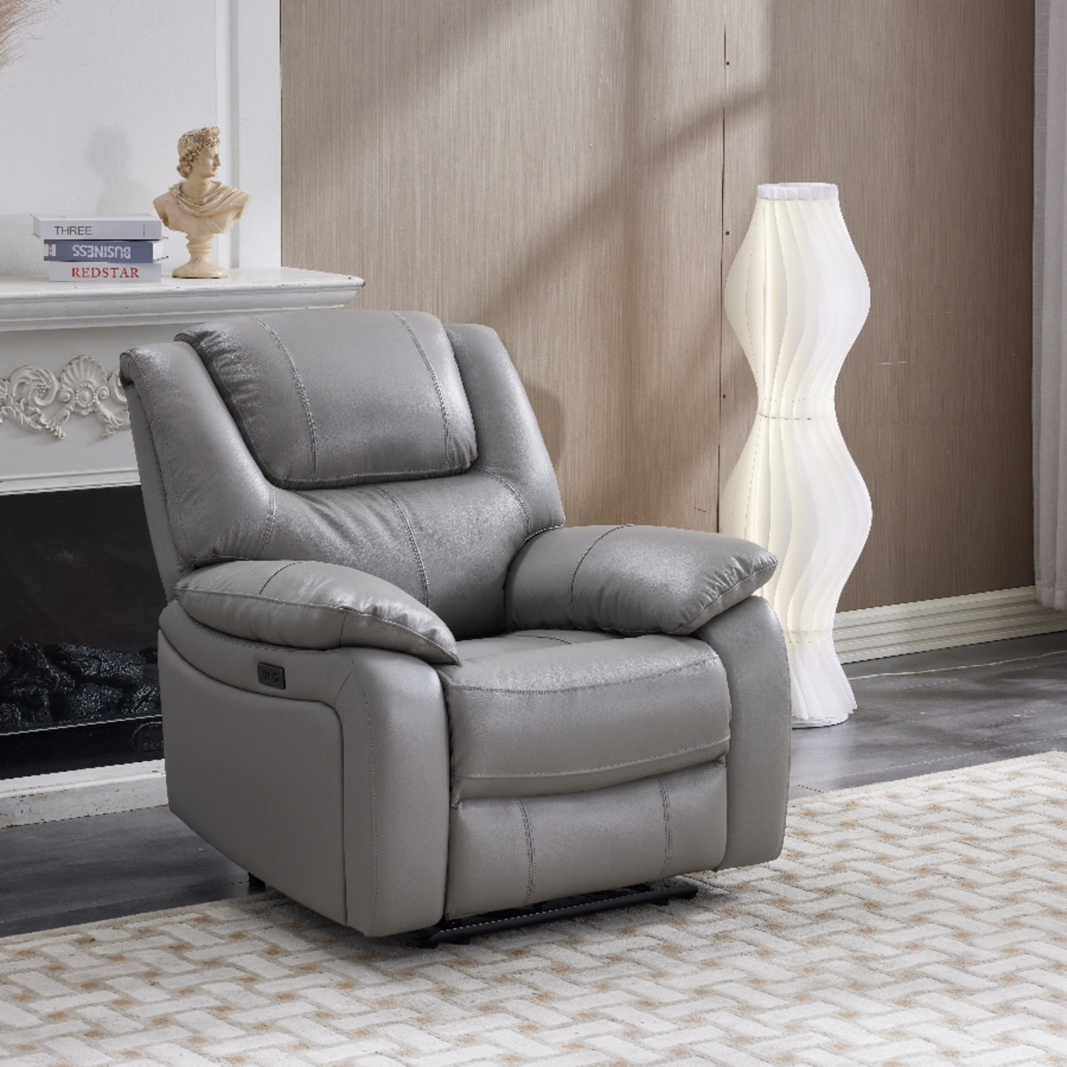 Kylie 3 Seater, 2 Seater & Chair Sofa In Pisa Grey