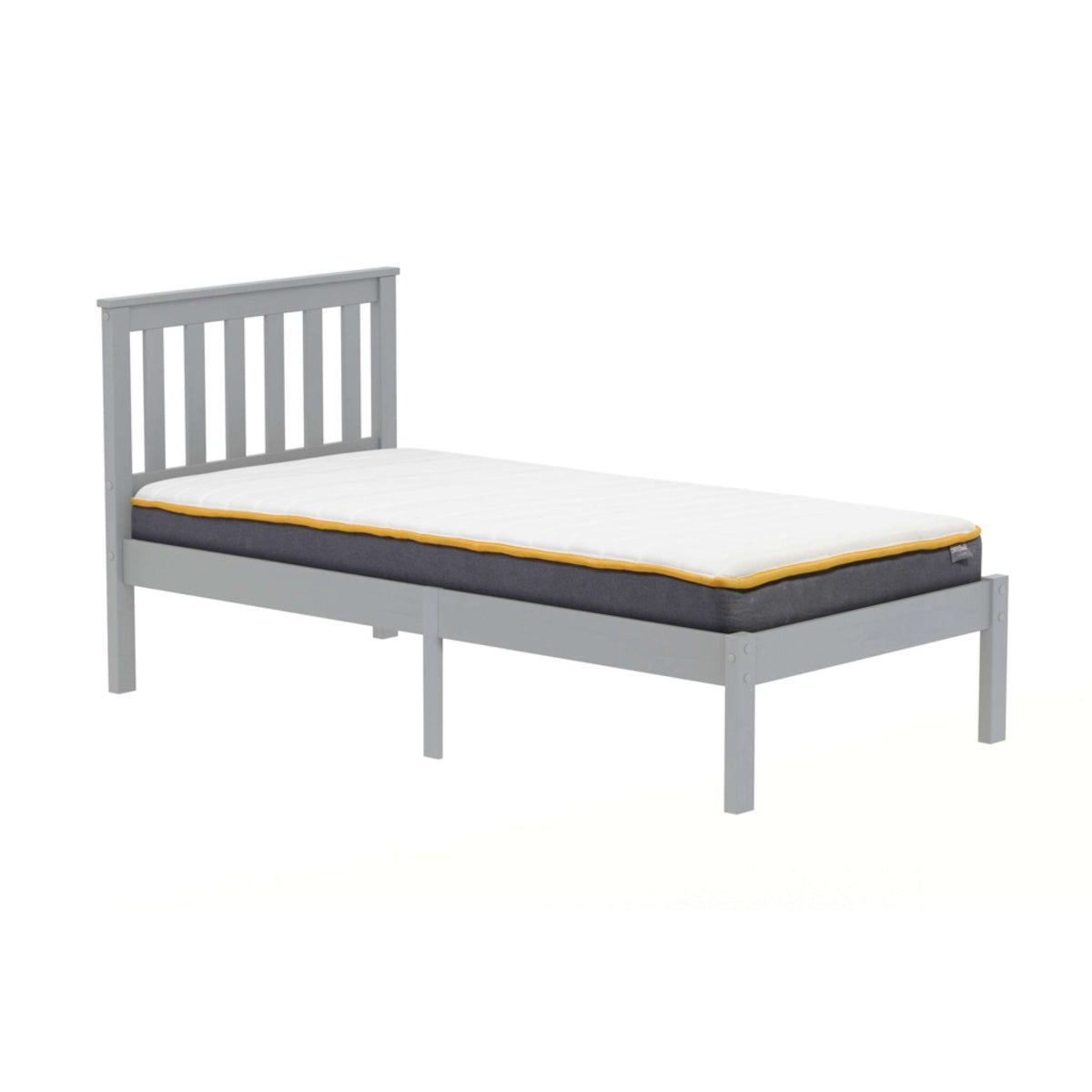 2026 Denver Low End Bed - Grey