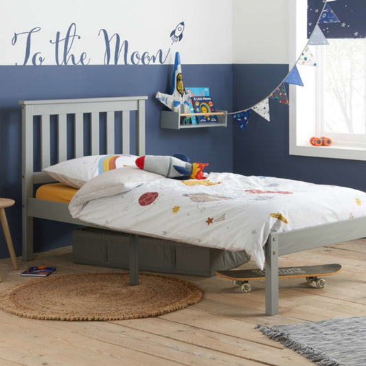 2026 Denver Low End Bed - Grey