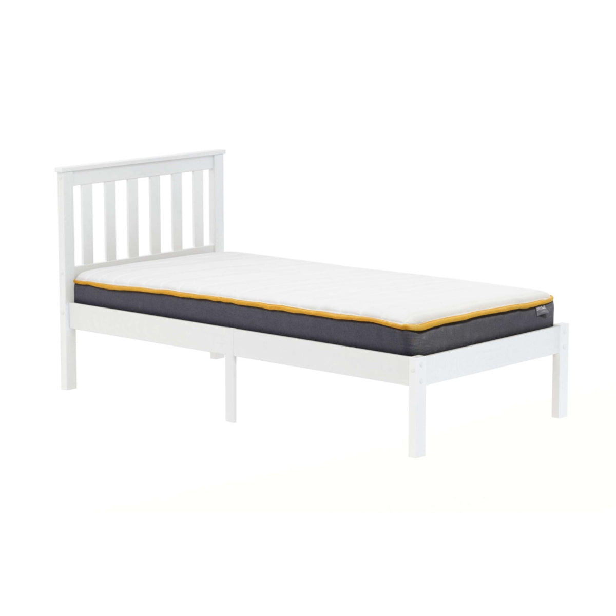 2026 Denver Low End Bed - White