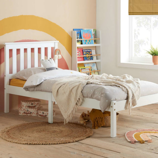 2026 Denver Low End Bed - White