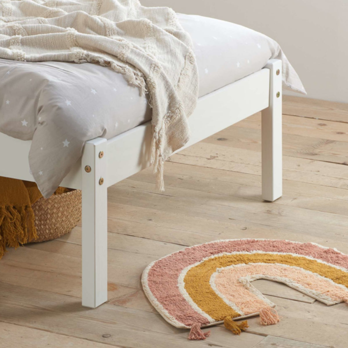 2026 Denver Low End Bed - White