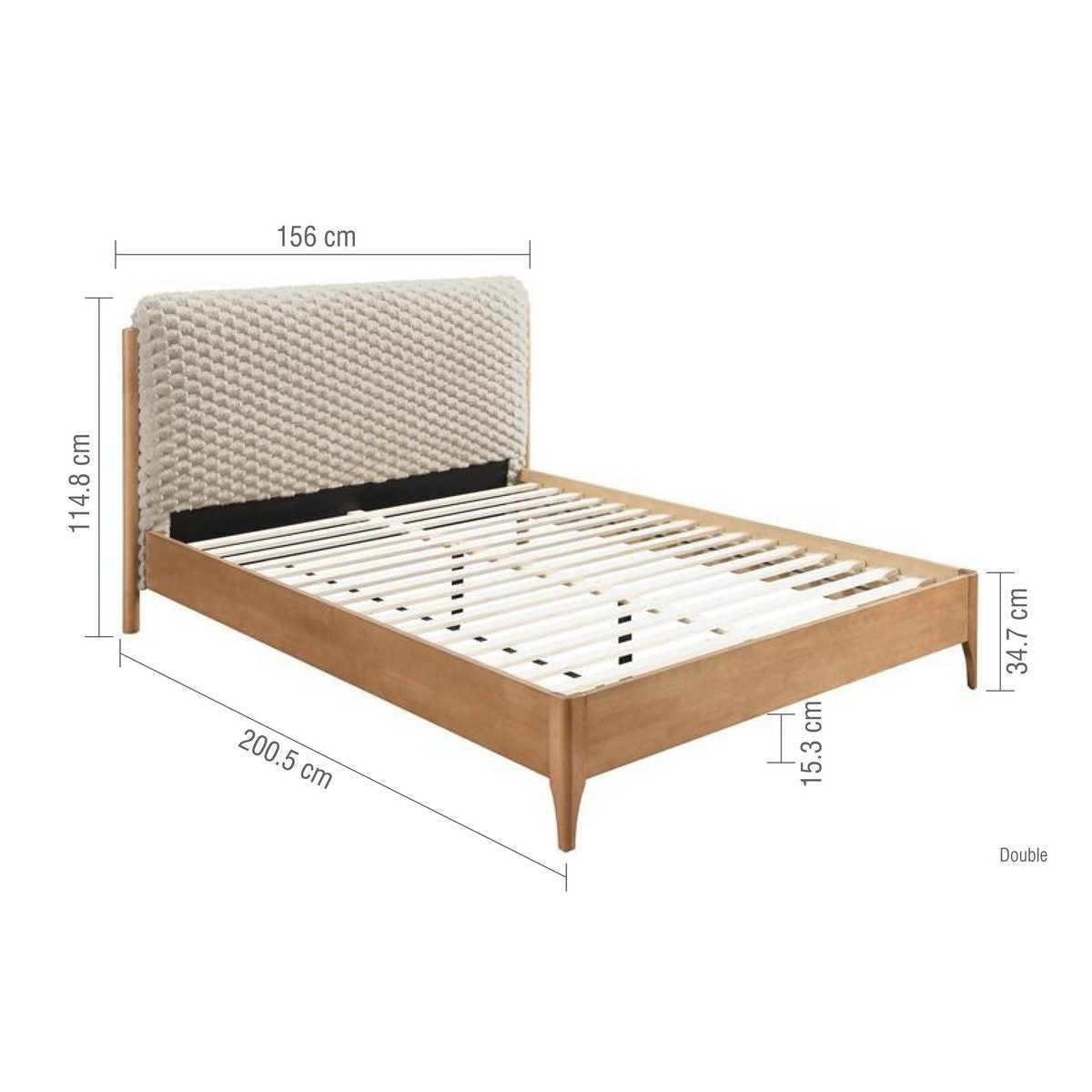 2026 Hatti Bed - White