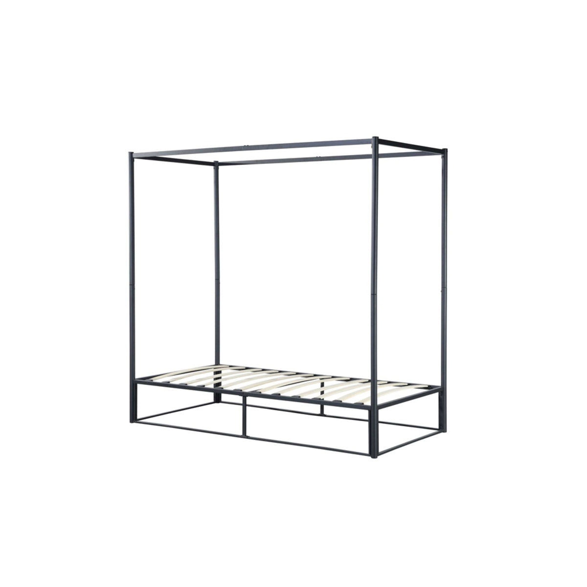 2026 Farringdon Metal 4 Poster Bed - Black