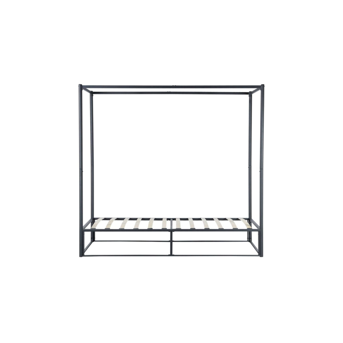 2026 Farringdon Metal 4 Poster Bed - Black