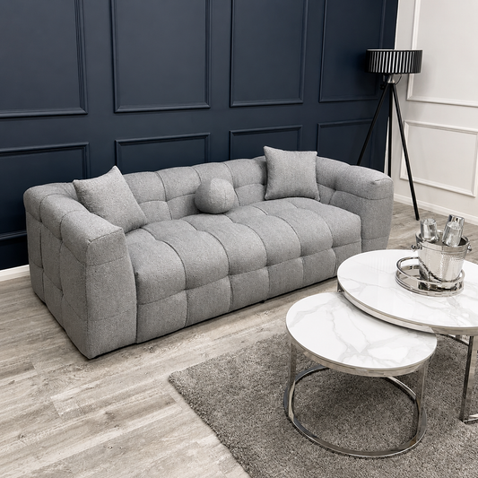 2026 Bristol 3 Seater Sofa - Bubble Boucle - Nimbus Beds