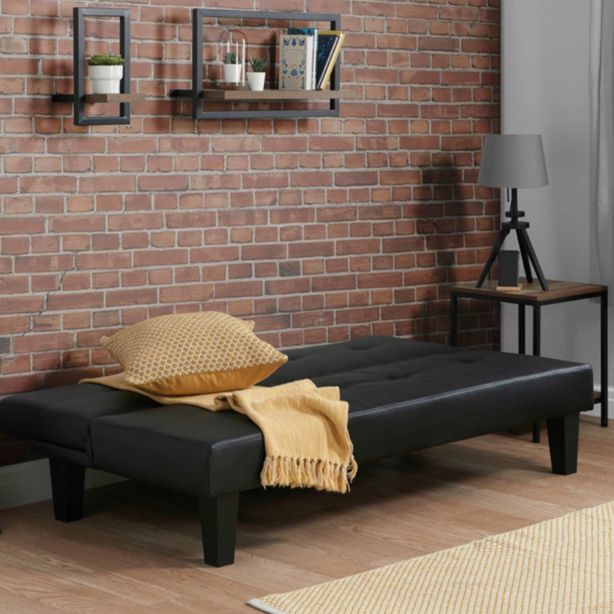 2026 Franklin Sofa Bed - Black (OUT OF STOCK)