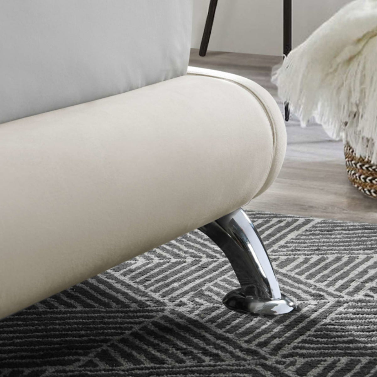2026 Hemlock Fabric Bed - Warm Stone