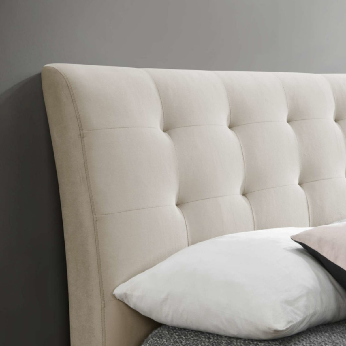 2026 Hemlock Fabric Bed - Warm Stone