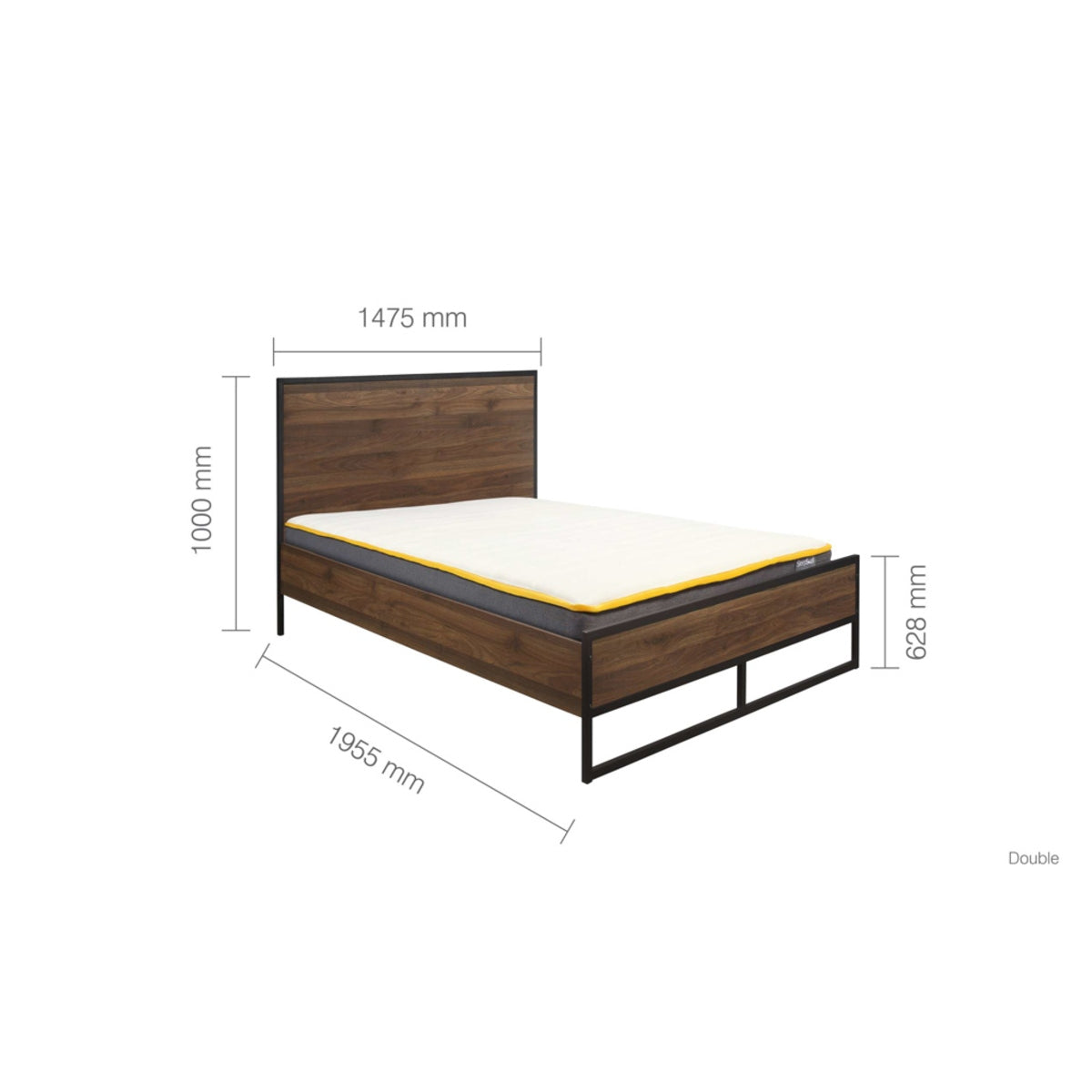 2026 Houston Bed - Walnut