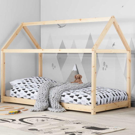2026 House Bed - Natural Pine