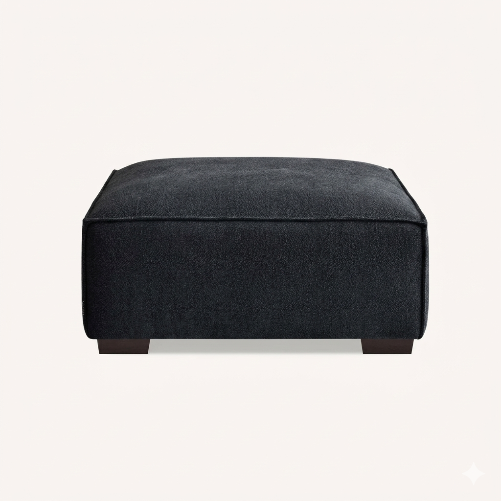 2026 Dunkeld Stool - Midnight Boucle - Nimbus Beds