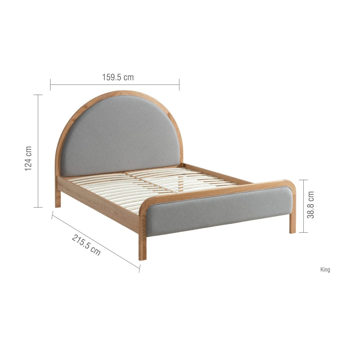 2026 Liana Bed - Oak