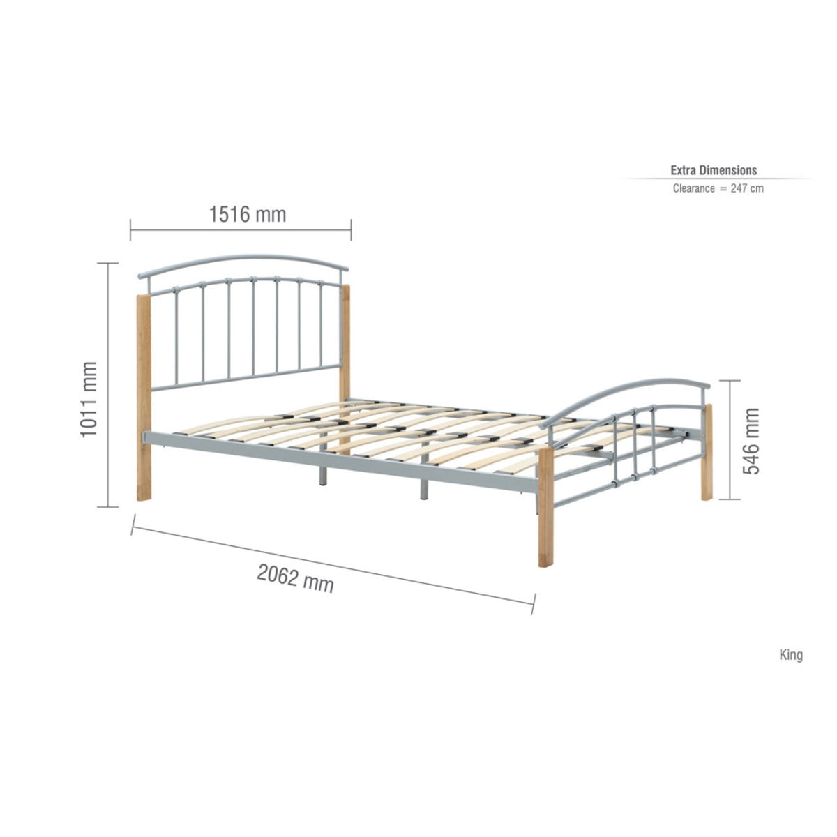 2026 Tetras Bed - Silver