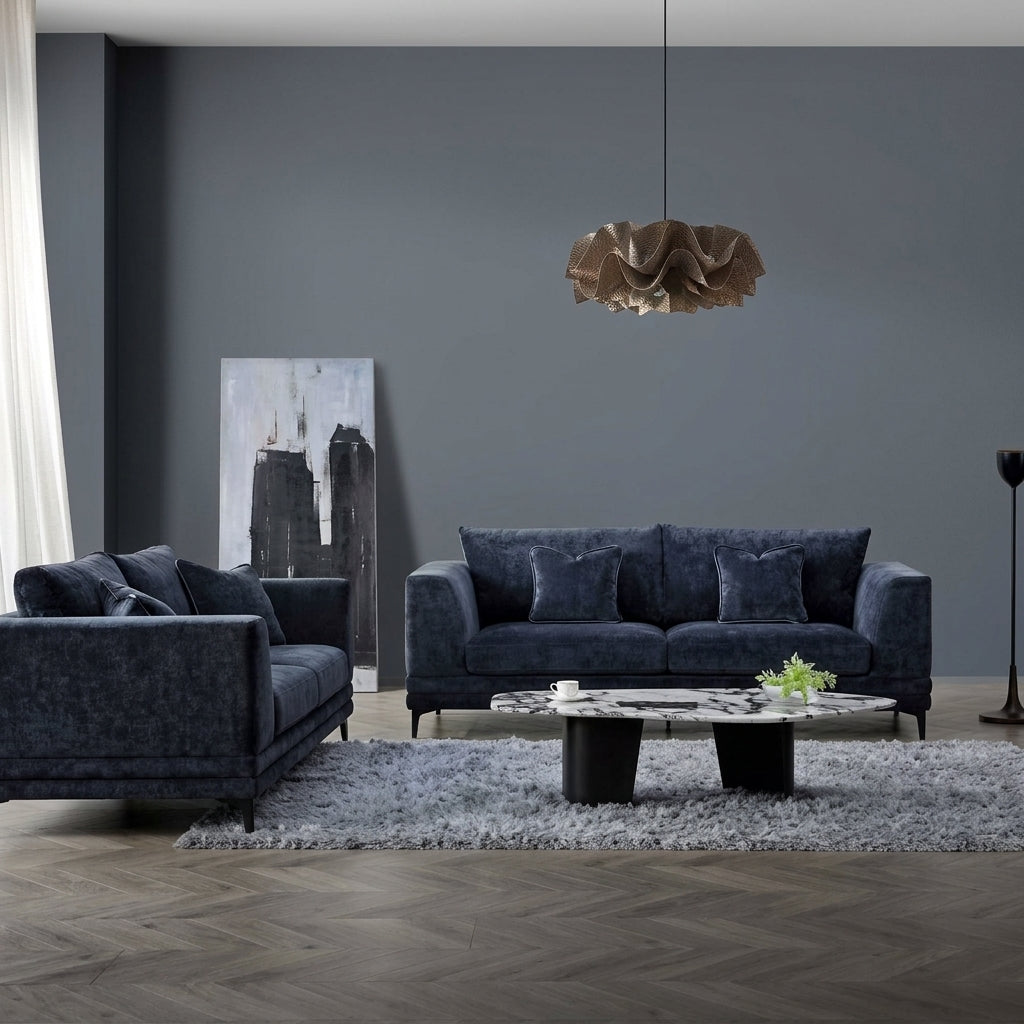 2026 Portland 3 Seater Sofa - Aegean Blue