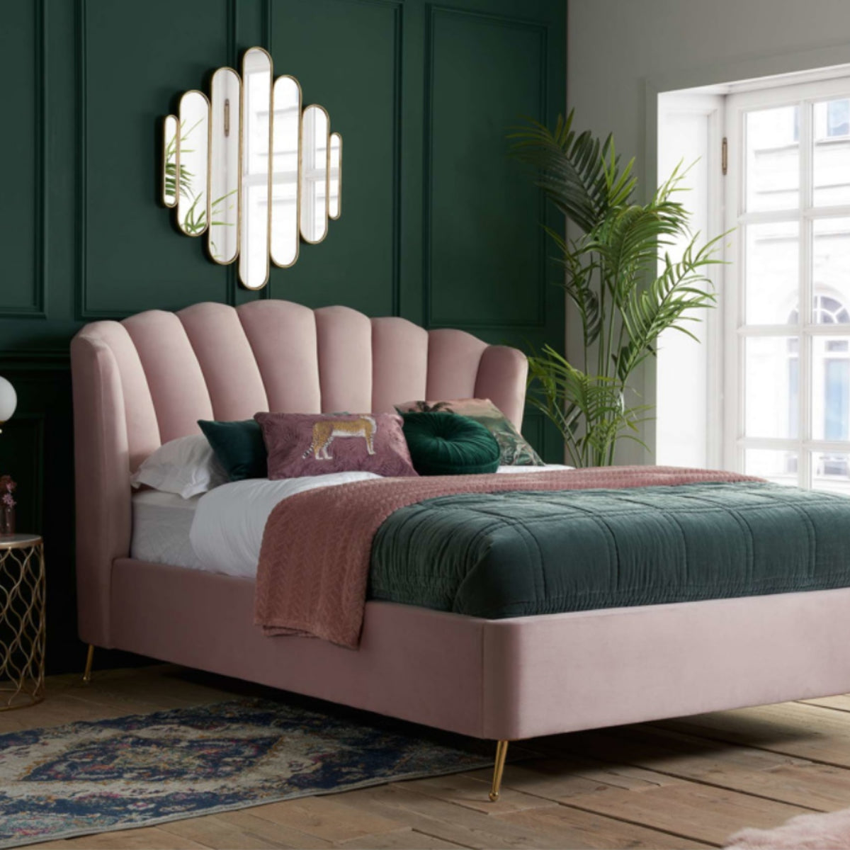 2026 Lottie Fabric Ottoman - Pink