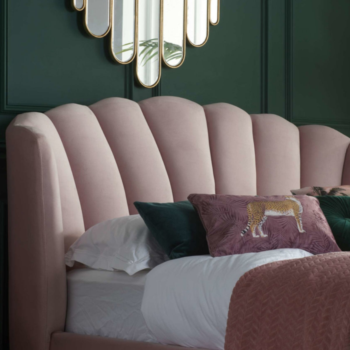 2026 Lottie Fabric Ottoman - Pink