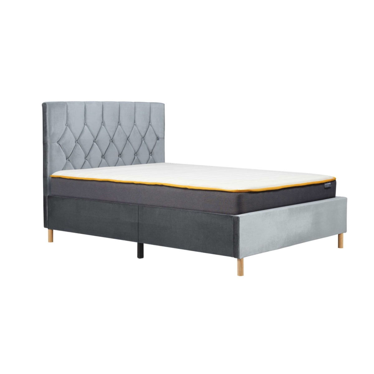 2026 Loxley Fabric Bed - Grey