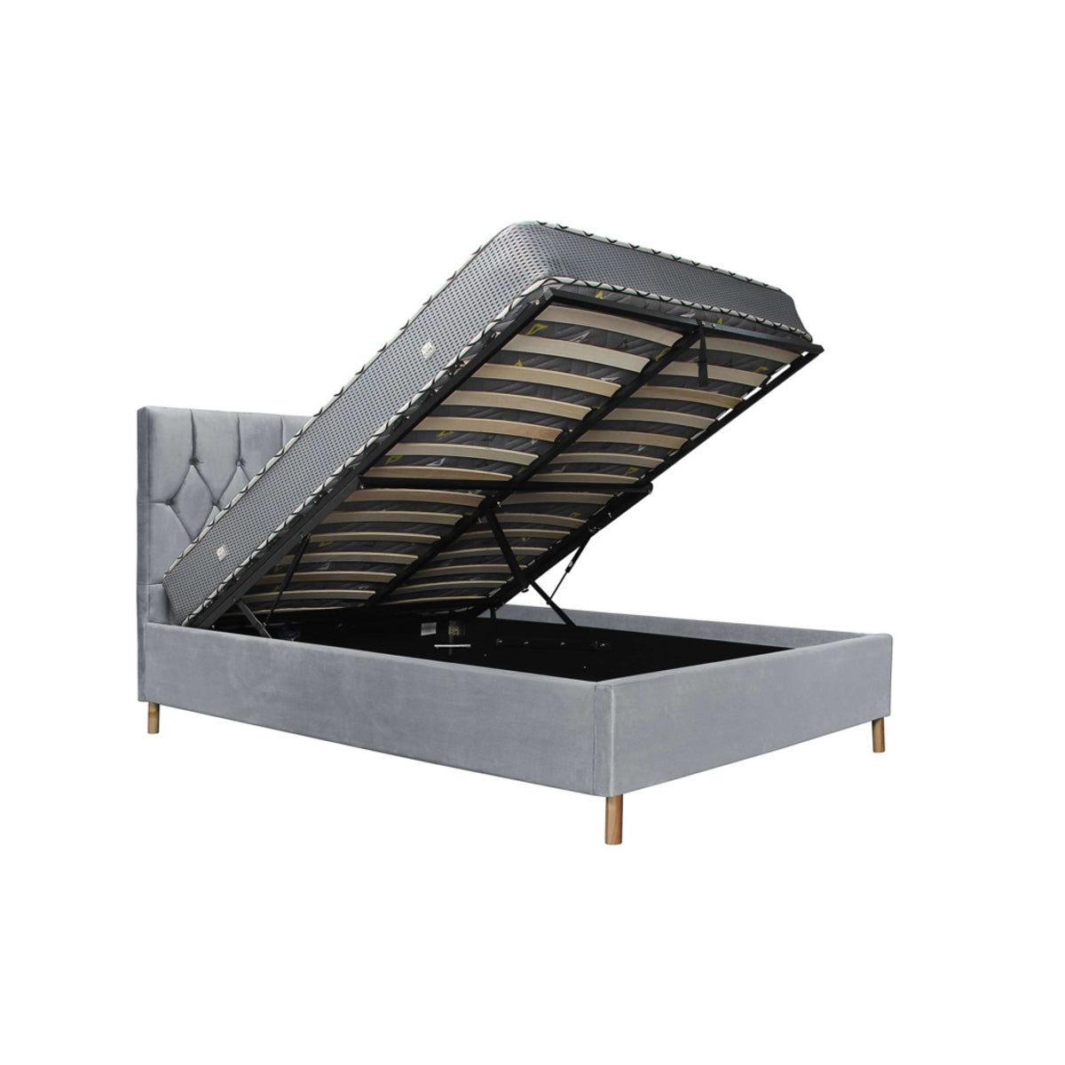 2026 Loxley Ottoman Bed - Grey