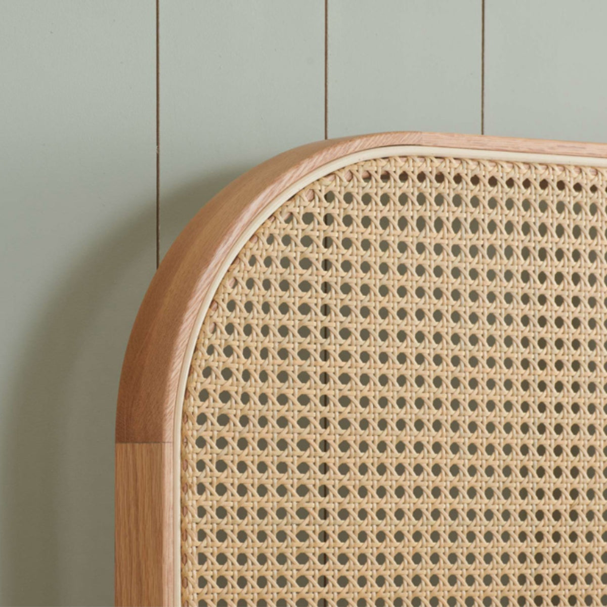 2026 Margot Rattan Bed - Oak