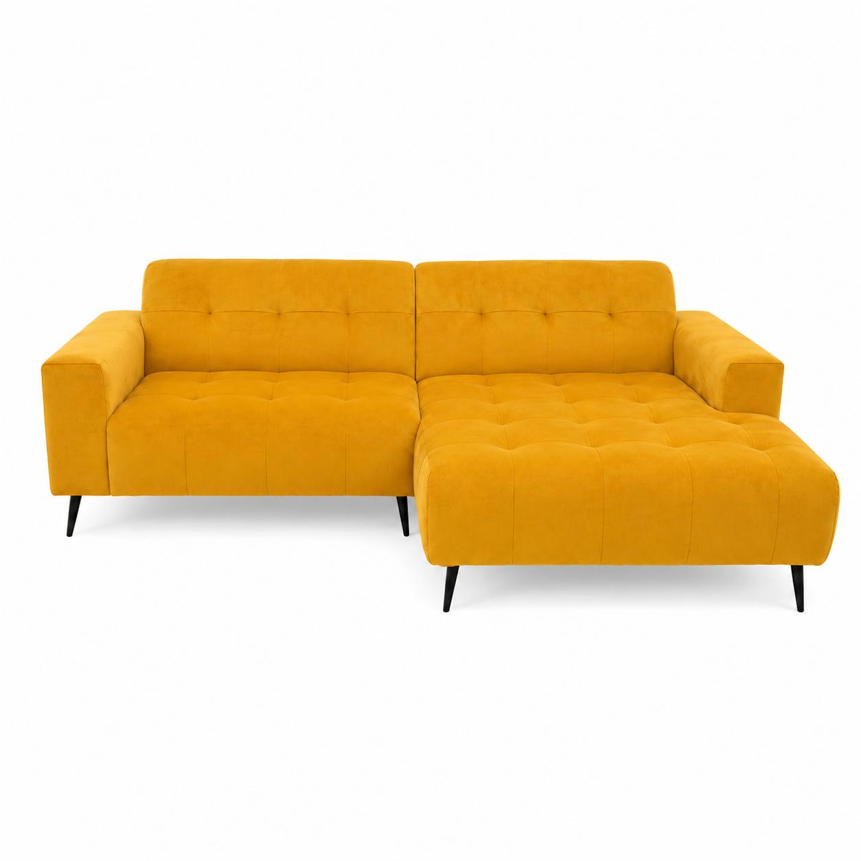 2026 Oakley 2 Piece Sofa - Mustard - Nimbus Beds