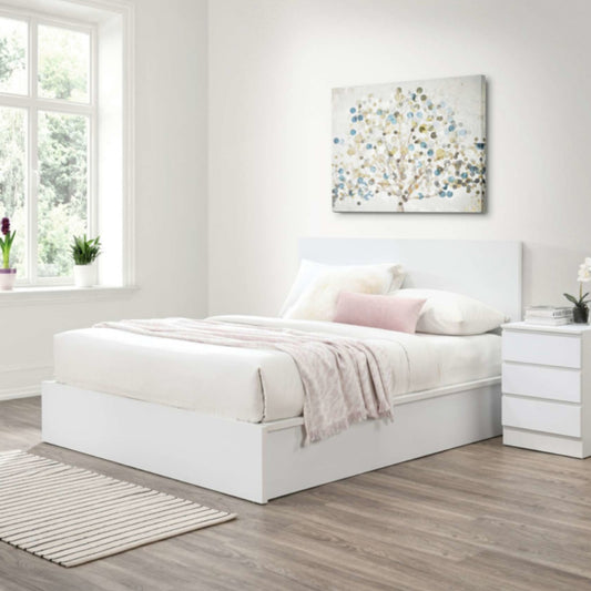 2026 Oslo Ottoman Bed - White