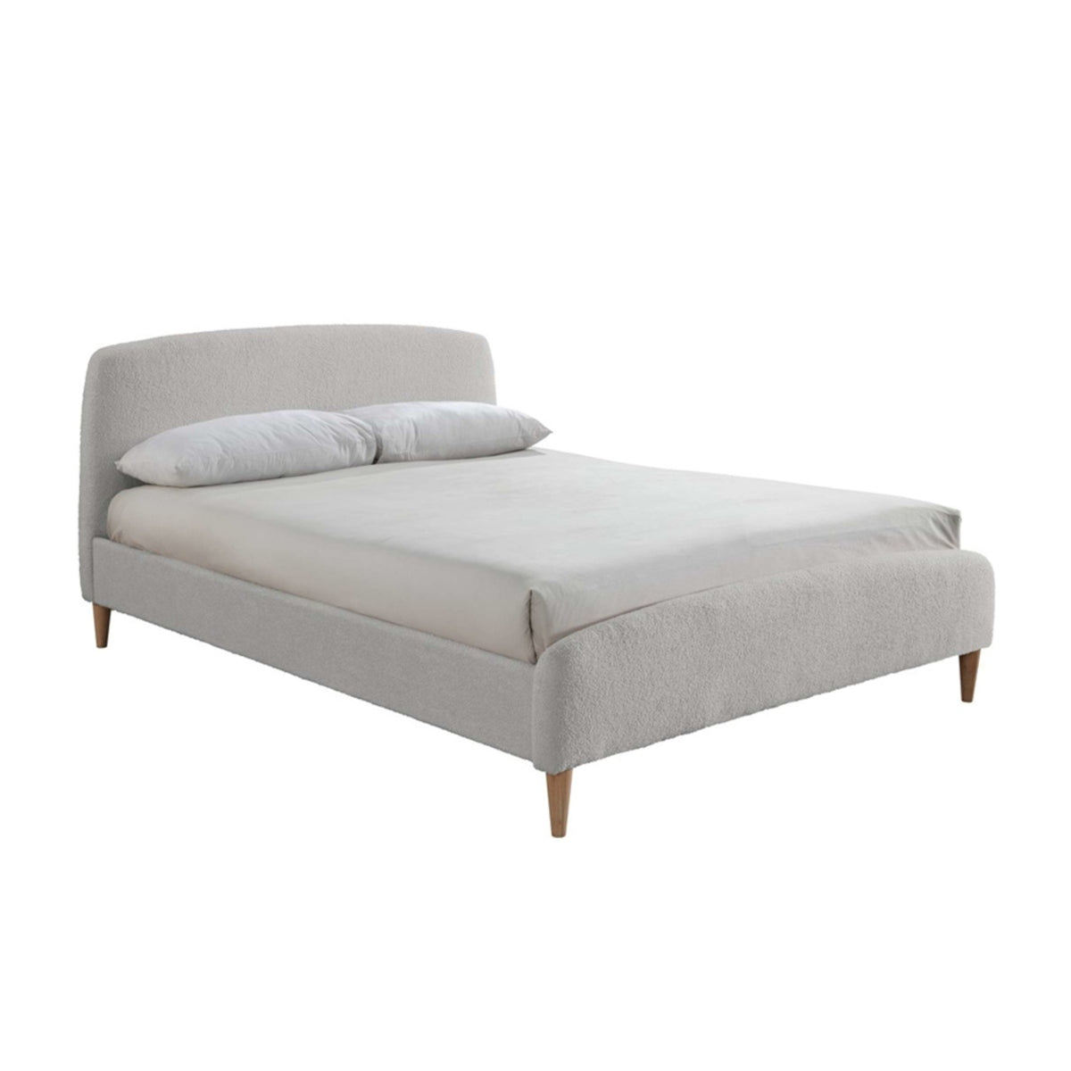2026 Otley Fabric Bed - Dove Grey