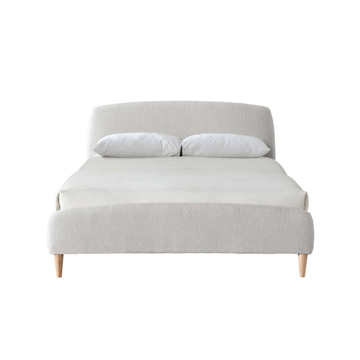 2026 Otley Fabric Bed - Dove Grey