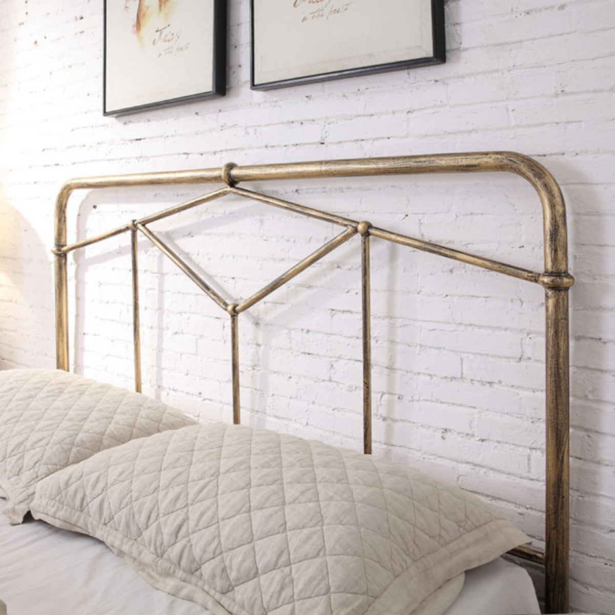 2026 Armagh Metal Bed Frame in Antique Bronze
