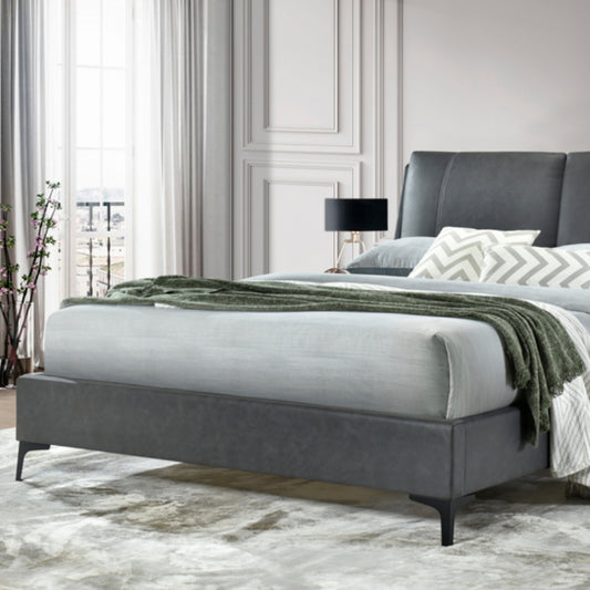 2026 Athena Fabric Bed Frame in Grey
