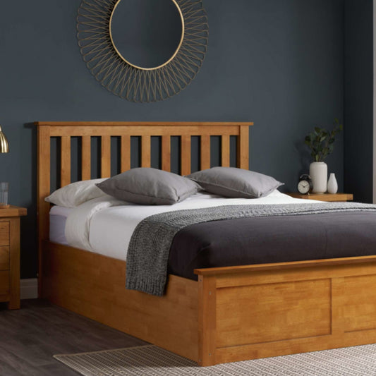 2026 Phoenix Ottoman Bed - Oak