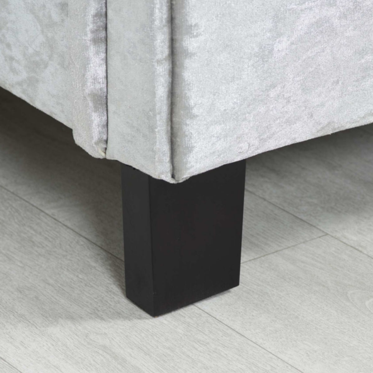 2026  Sienna Fabric Bed - Steel Crushed Velvet