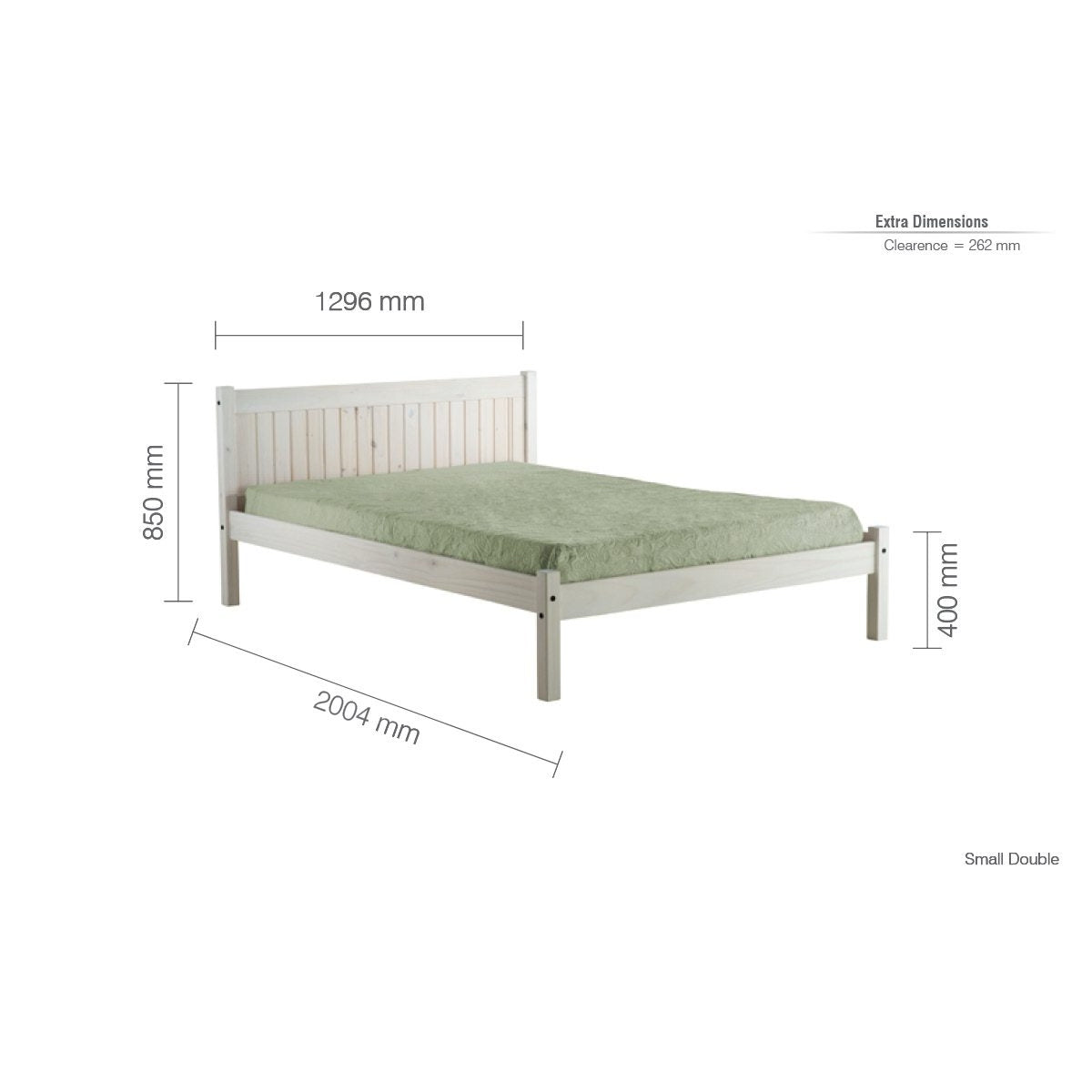 2026 Rio Bed - White Wash