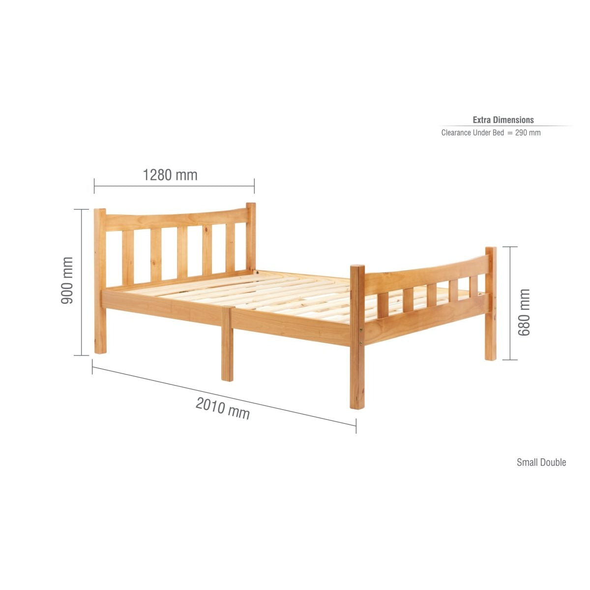 2026 Miami Bed - Pine