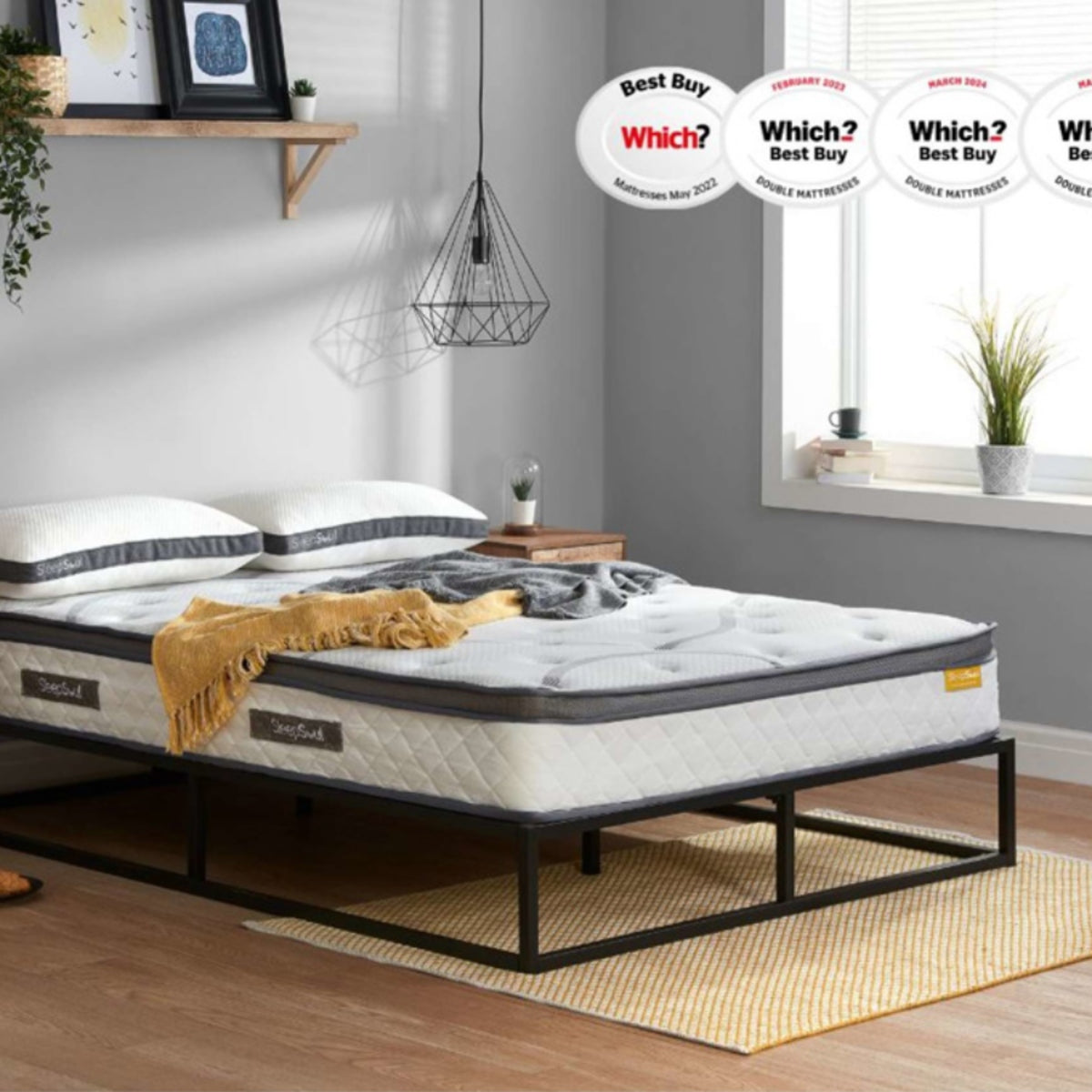 2026 Sleepsoul Heaven 1000 Pocket Sprung Coolgel