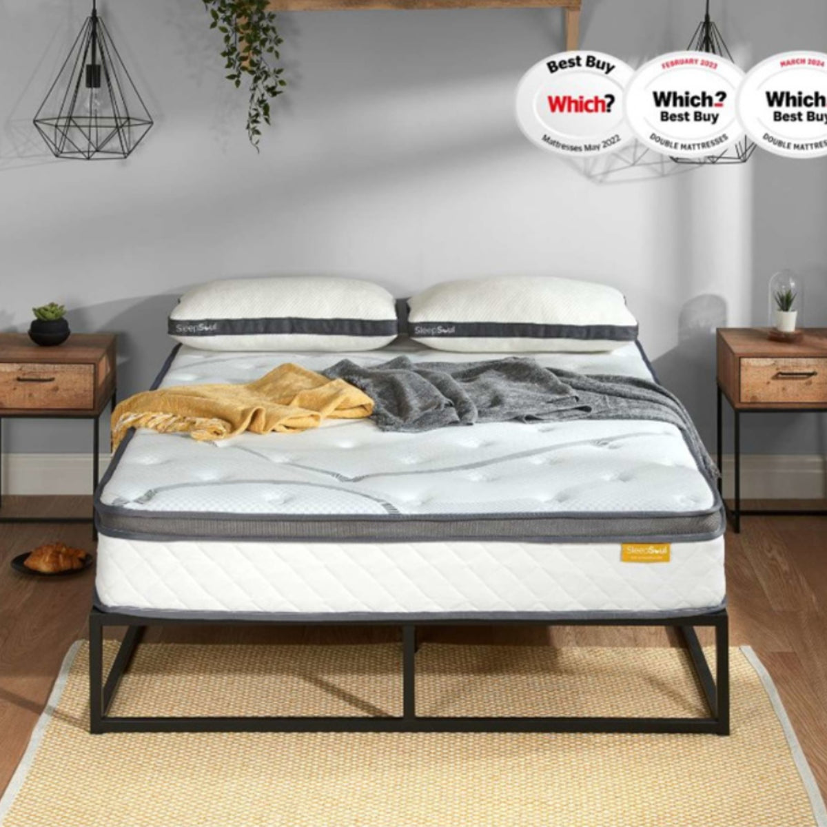 2026 Sleepsoul Heaven 1000 Pocket Sprung Coolgel