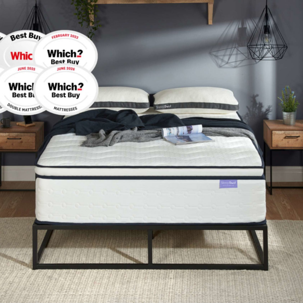 2026 Sleepsoul Space 2000 Pocket Sprung Boxtop