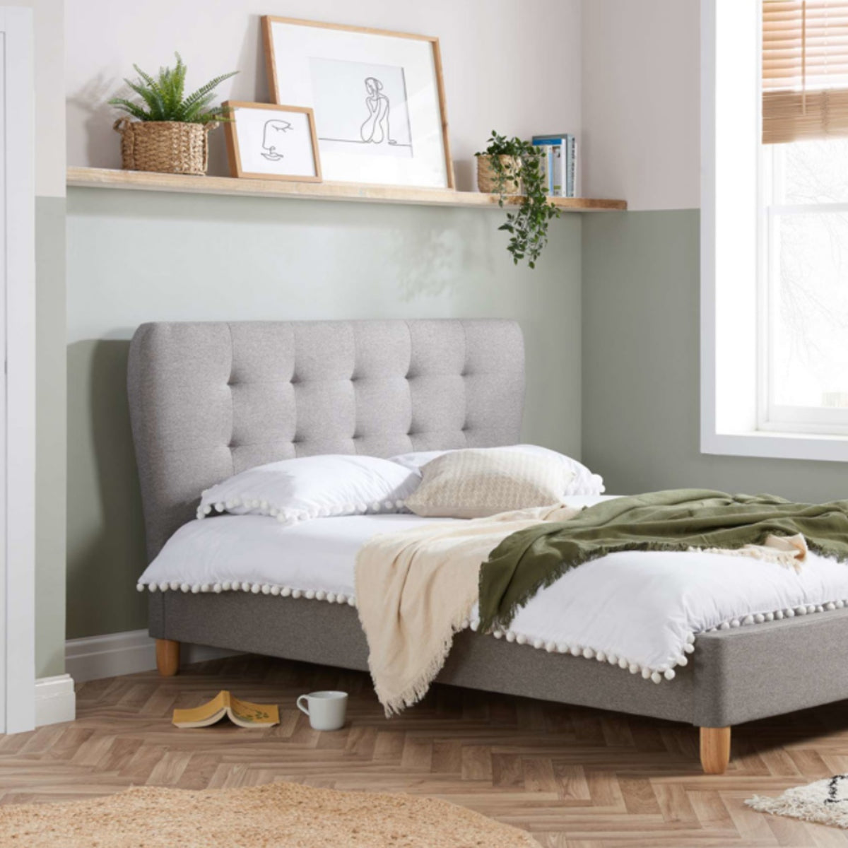2026  Stockholm Bed - Grey