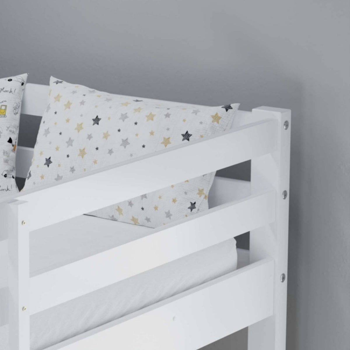 2026 Tressa Triple Bunk Bed - White